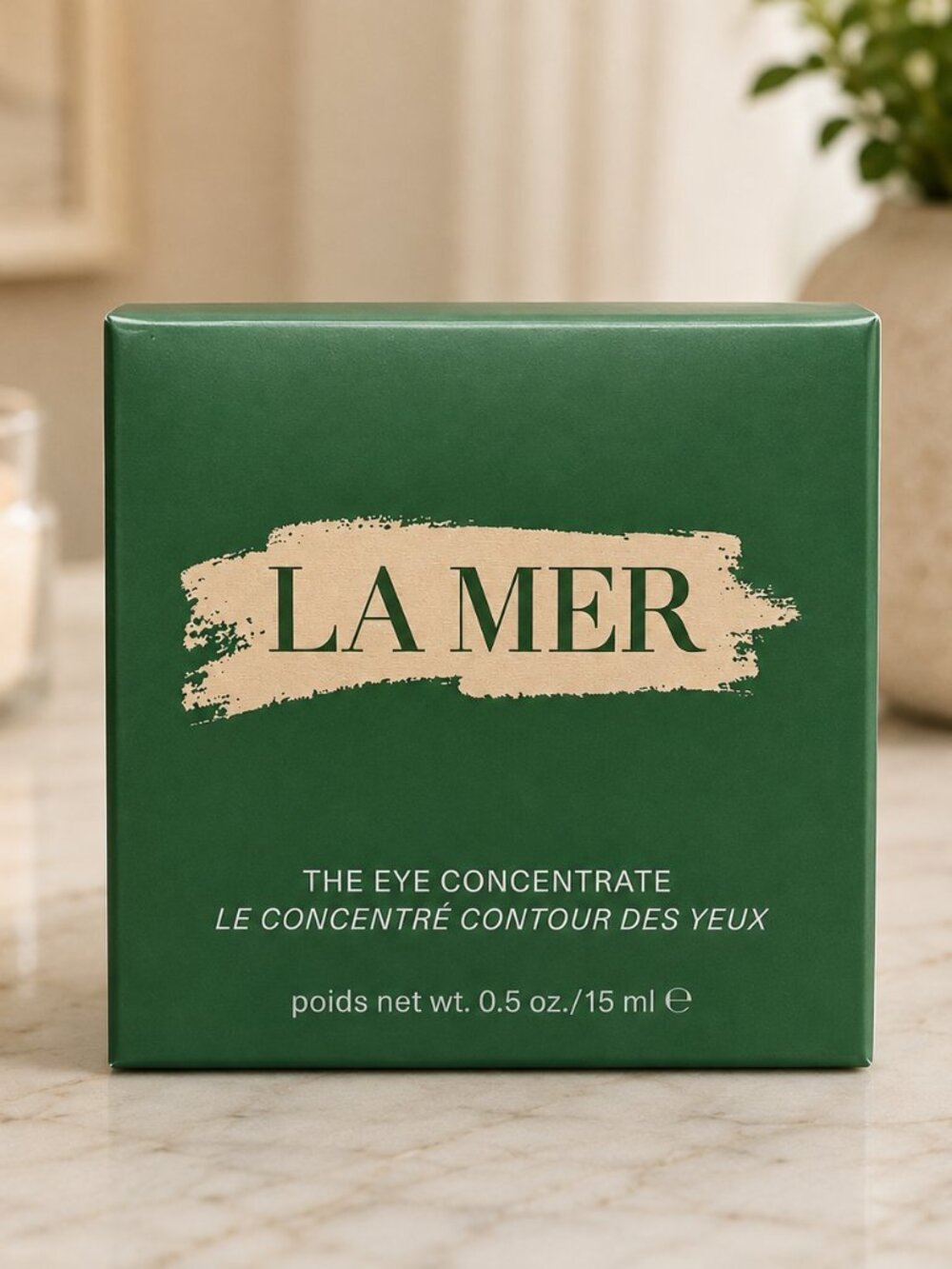 LA MER The Eye Concentrate Cream 0.5 oz / 15 ml NIB